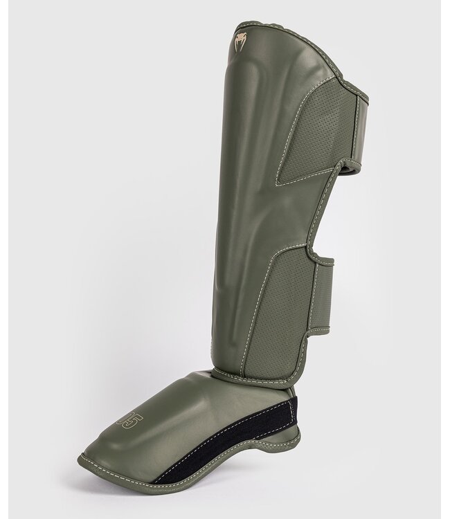 Venum Impact Evo Kickboxing Shinguards Military Green