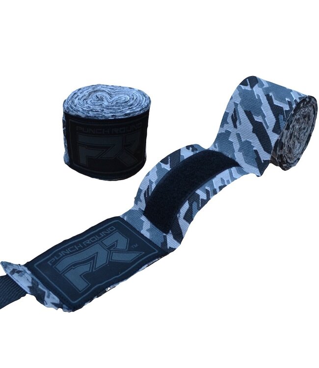 PunchR™  PunchR™ Boksbandages Hand Wraps TreX Camo 260 cm Grijs