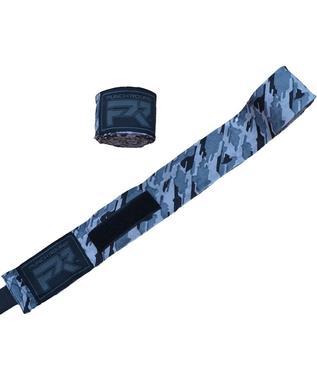 PunchR™  PunchR™ Boksbandages Hand Wraps TreX Camo 400 cm Grijs
