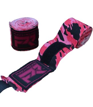 PunchR™  PunchR™ Box Handbandagen TreX Camo Kids 200 cm Pink