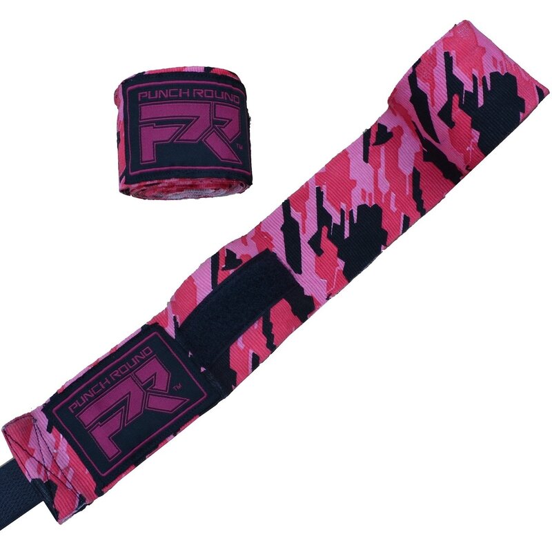 PunchR™  PunchR™ Box Handbandagen TreX Camo 260 cm Pink