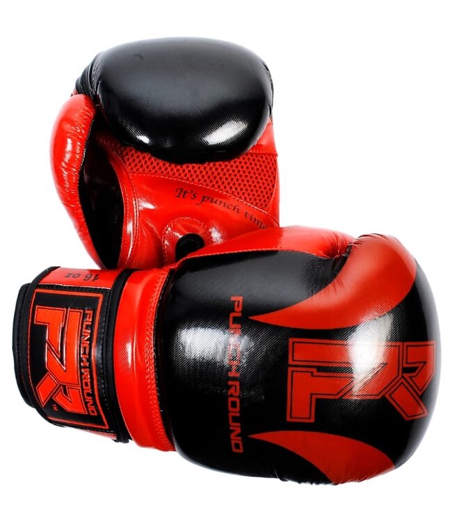 PunchR™  PunchR Boxhandschuhe SLAM Kinder Schwarz Rot