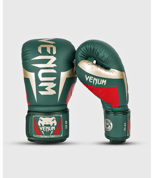 Venum Bokshandschoenen Elite Special Edition Groen Goud