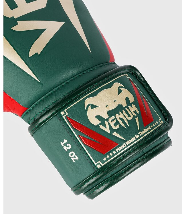 Venum Bokshandschoenen Elite Special Edition Groen Goud