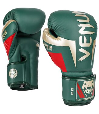 Venum Fightwear – Official Collection - Fightwear Shop Venum Boxhandschuhe Elite Special Edition Grün Gold