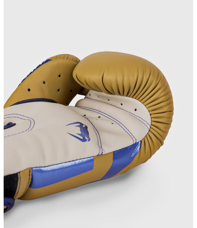 Venum Elite Boxing Gloves Special Edition Camel Blue