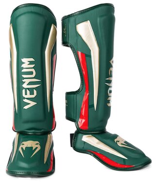 Venum Venum Elite Scheenbeschermers Special Edition Green Gold