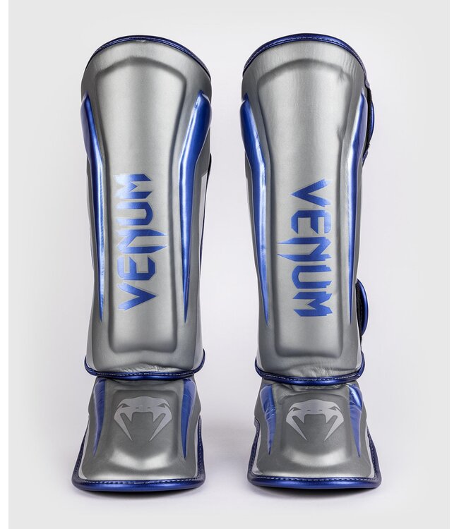Venum Elite Shinguards Special Edition Grey Blue