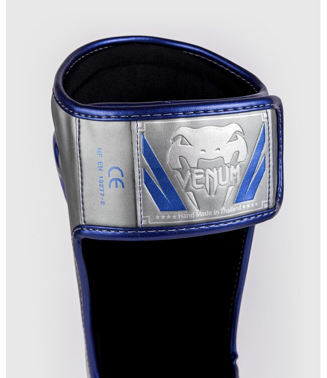 Venum Elite Shinguards Special Edition Grey Blue