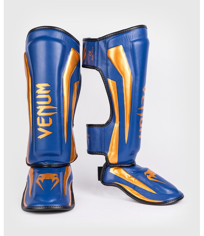 Venum Venum Elite Scheenbeschermers Special Edition Royal Blue Gold