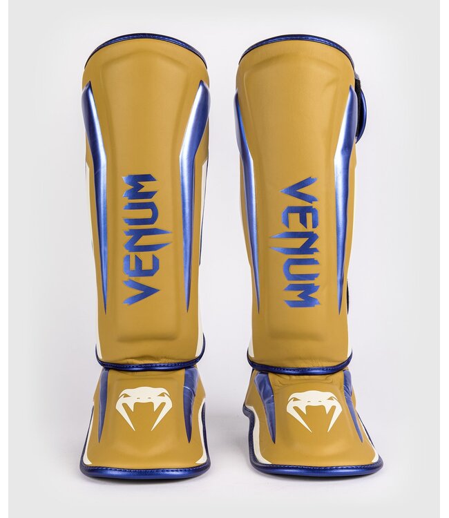 Venum Venum Elite Shinguards Special Edition Camel Blue