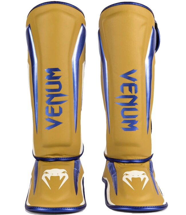 Venum Venum Elite Shinguards Special Edition Camel Blue