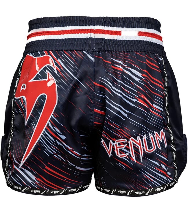 Venum Giant Muay Thai Kickboks Broekje Zwart Rood