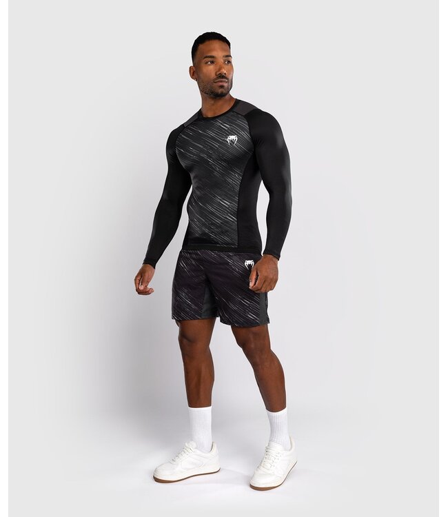 Venum Venum Tectonic Rapid Rashguard L/S Black White