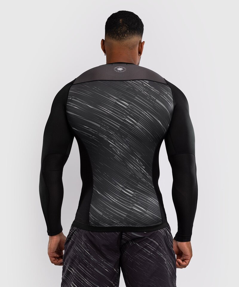 Venum Venum Tectonic Rapid Rashguard L/S Zwart Wit