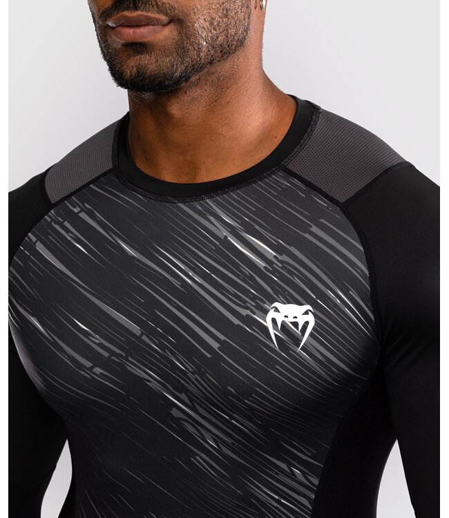 Venum Tectonic Rapid Rashguard L/S Zwart Wit