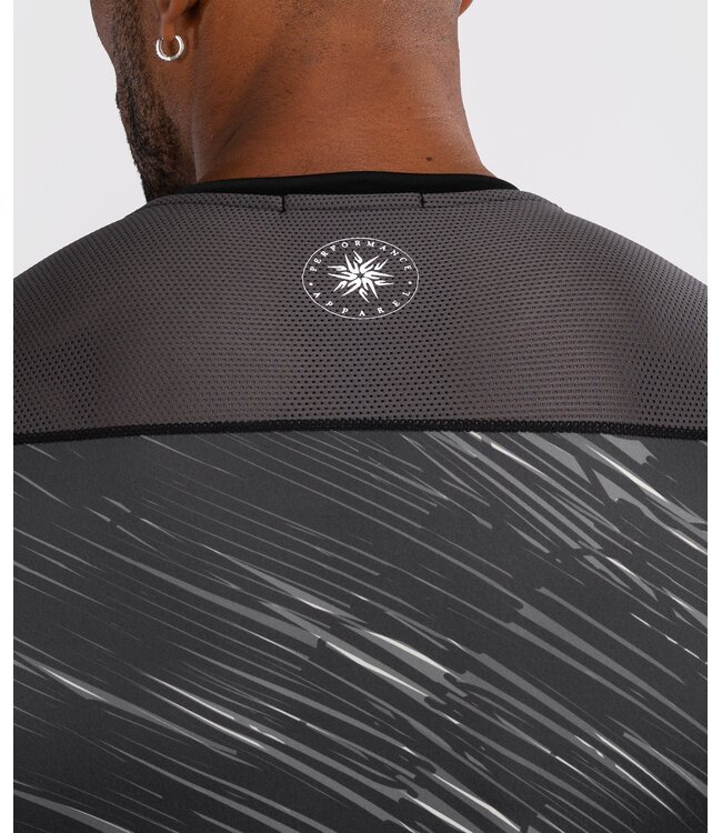 Venum Tectonic Rapid Rashguard L/S Black White