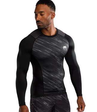Venum Venum Tectonic Rapid Rashguard L/S Black White