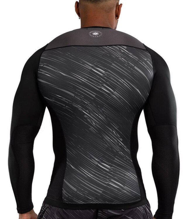 Venum Tectonic Rapid Rashguard L/S Zwart Wit