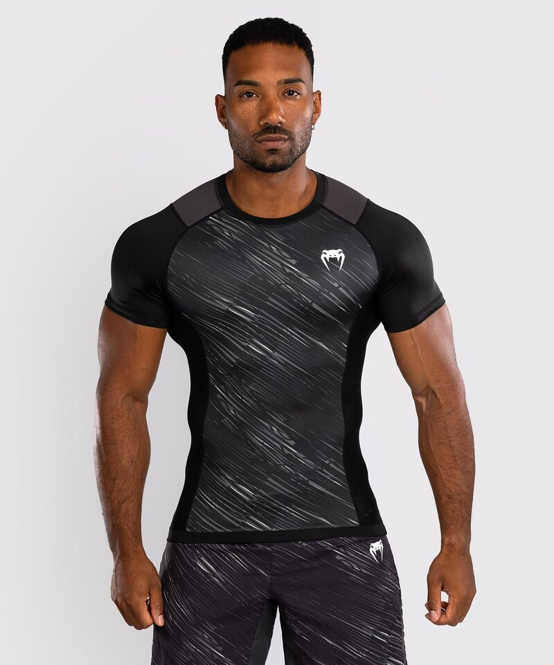 Venum Venum Tectonic Rapid Rashguard Zwart Wit