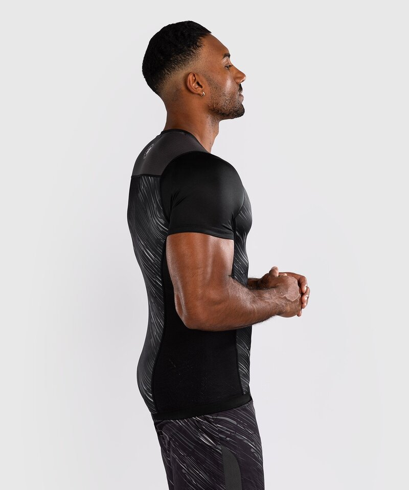 Venum Venum Tectonic Rapid Rashguard Schwarz Weiß