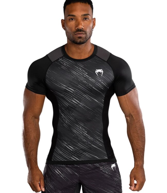 Venum Venum Tectonic Rapid Rashguard Black White