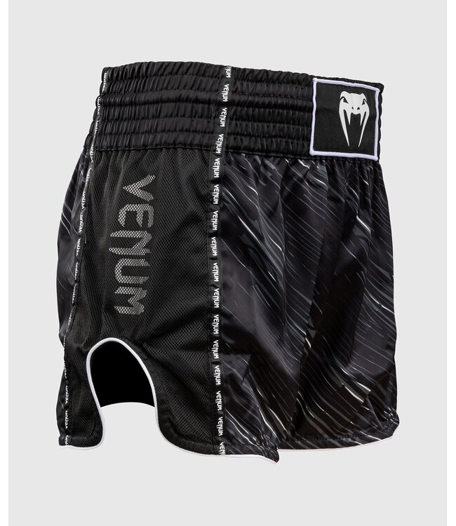 Venum Venum Tectonic Rapid Muay Thai Shorts Black Grey White