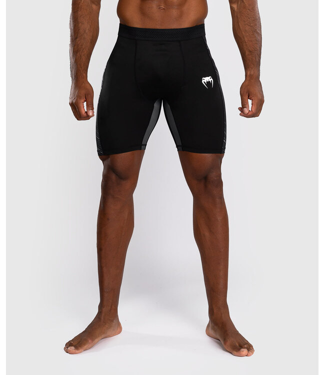 Venum Tectonic Rapid Vale Tudo Short Schwarz Grau Weiß