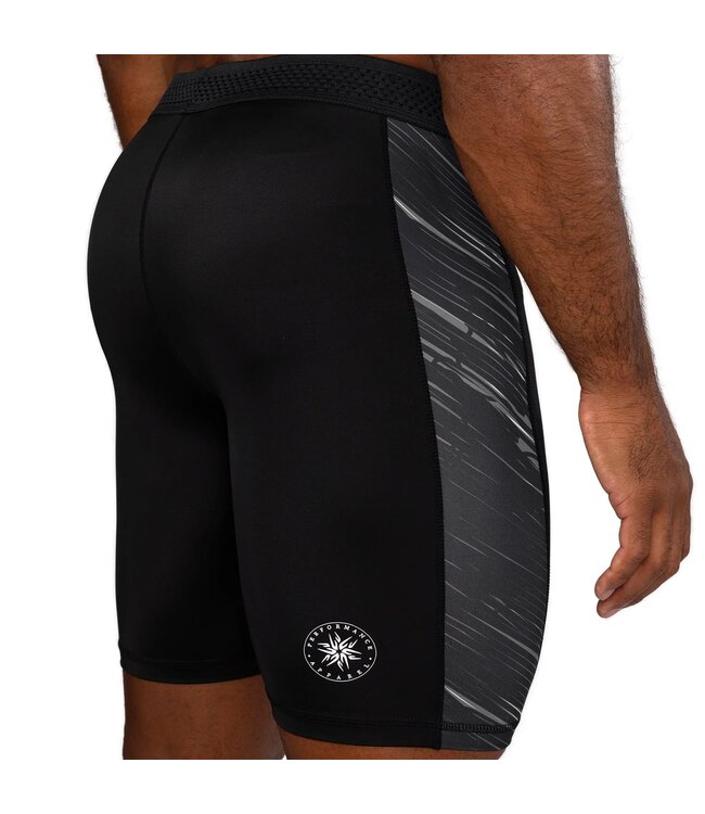 Venum Tectonic Rapid Vale Tudo Short Schwarz Grau Weiß