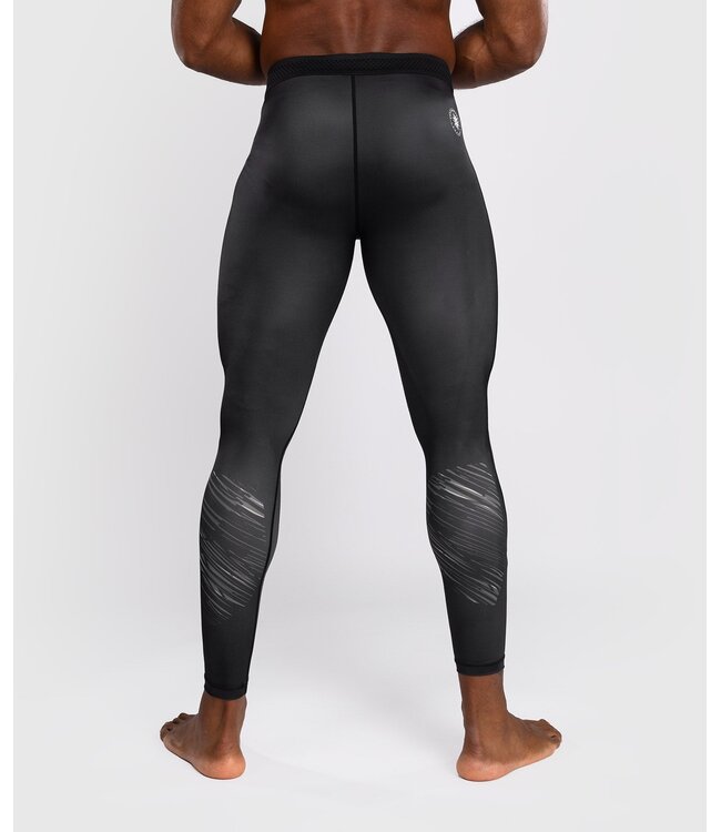 Venum Tectonic Rapid Sports Legging Tights Spats Black Grey White