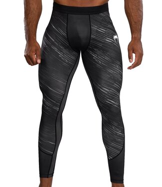 Venum Venum Tectonic Rapid Sports Legging Tights Spats Black Grey White