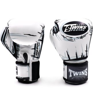 Twins Special Twins Boxhandschuhe BGVL FBGVL3-66 Weiß Schwarz Twins Special Twins Boxhandschuhe BGVL FBGVL3-66 Weiß Schwarz