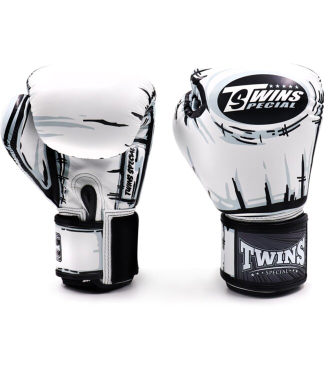 Twins Special Twins Boxhandschuhe BGVL FBGVL3-66 Weiß Schwarz