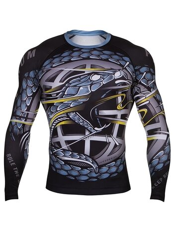 Venum Venum RTW Rashguard L/S Zwart Blauw