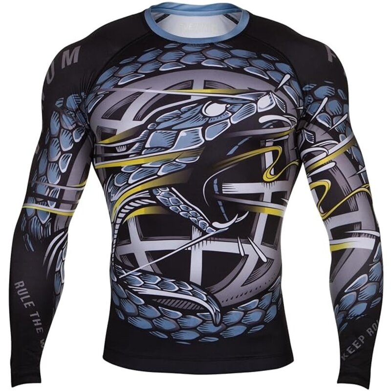 Venum Venum RTW Rashguard L/S Schwarz Blau