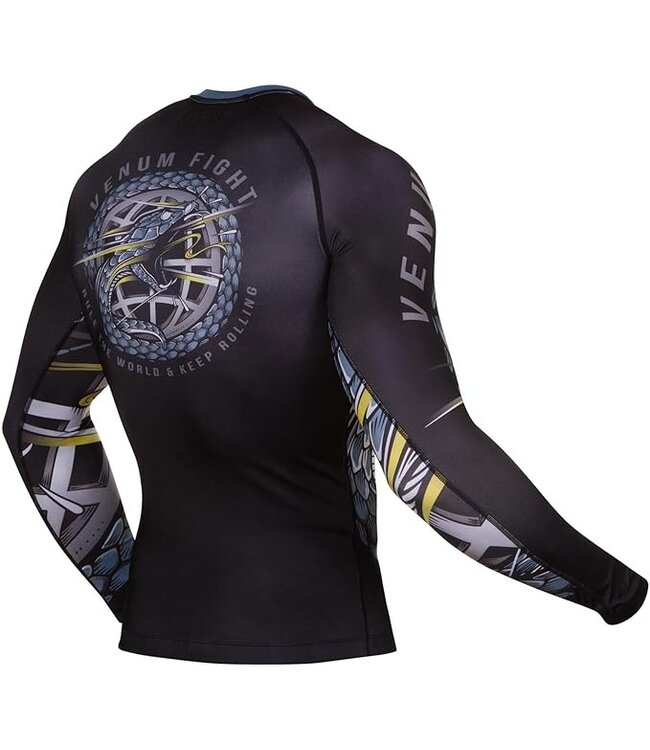 Venum Venum RTW Rashguard L/S Zwart Blauw