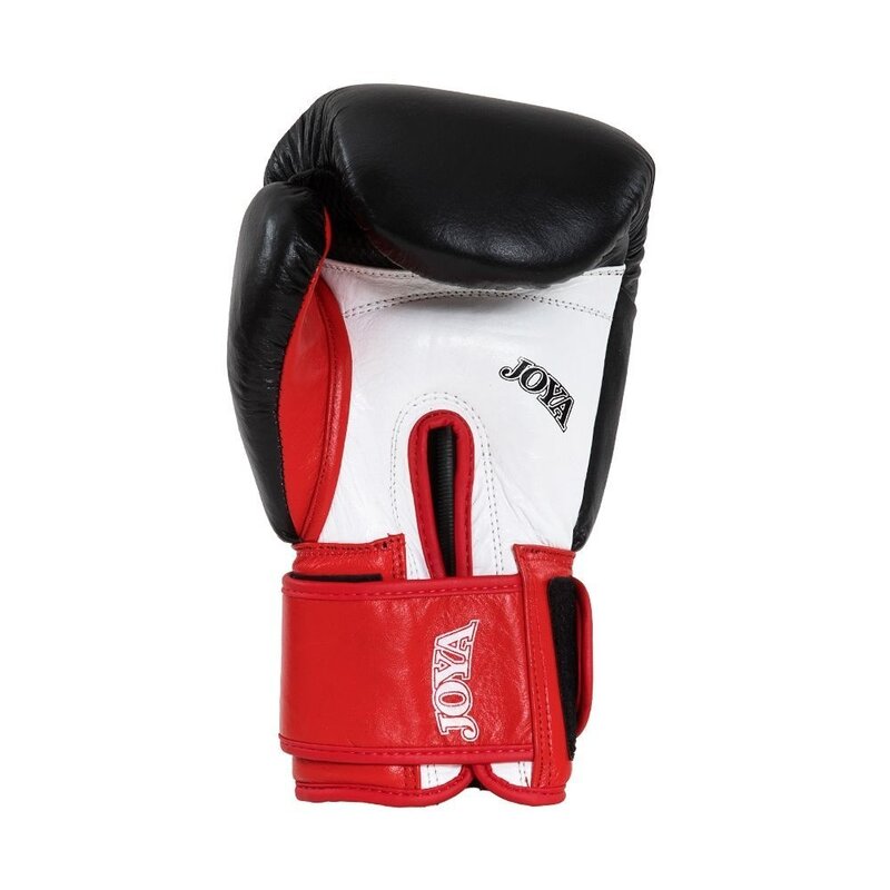 Joya Joya (Kick)Boxhandschuhe Thai Leder Schwarz Rot Weiß