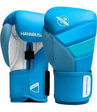 Hayabusa Hayabusa T3 Neon Bokshandschoenen Neonblauw Hayabusa Hayabusa T3 Neon Bokshandschoenen Neonblauw