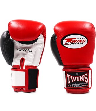 Twins Special Twins Special Boxhandschuhe BGVL 3 Air Flow Rot Weiß Schwarz Twins Special Twins Special Boxhandschuhe BGVL 3 Air Flow Rot Weiß Schwarz