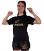 PunchR™  PunchR™ Logo's Sportswear T-Shirt Katoen Zwart Goud