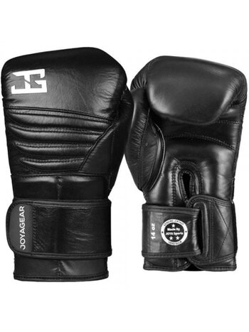 Joya Joya (Kick)bokshandschoenen Black Falcon Leer Zwart