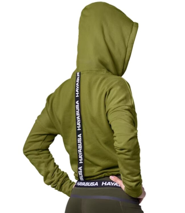 Hayabusa Damen Cozy Fleece Cropped Hoodie