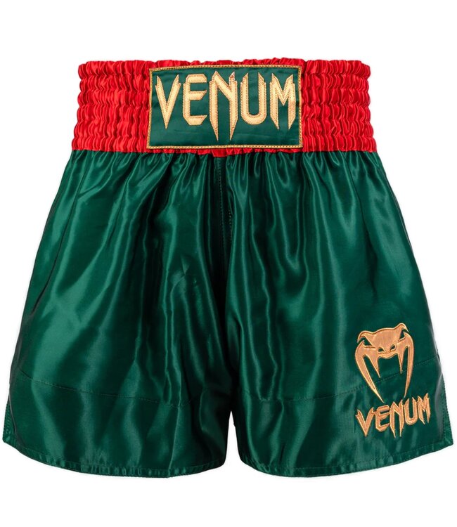 Venum Venum Classic Muay Thai Shorts Deep Forest Green