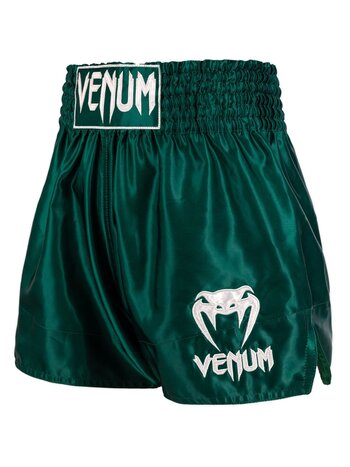 Venum Venum Classic Kickboxing Muay Thai Shorts Forest Green