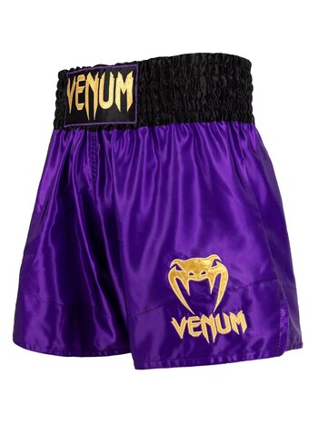 Venum Venum Classic Kickboxing Muay Thai Shorts Dark Purple