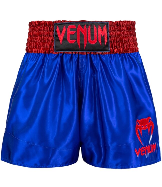 Venum Classic Kickboks Muay Thai Shorts Marineblauw Rood