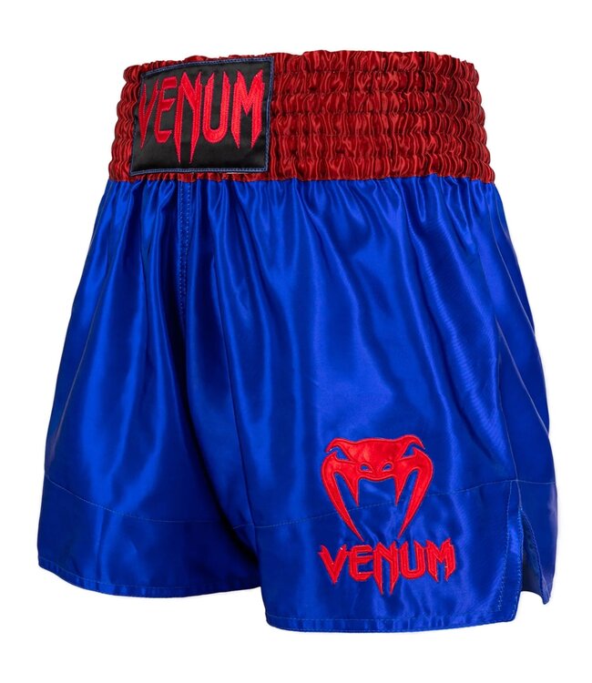 Venum Venum Classic Kickboks Muay Thai Shorts Marineblauw Rood