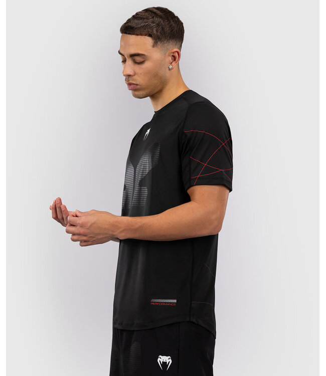 Venum Tactical XT Dry Tech Trainingsshirt Schwarz Feuerrot