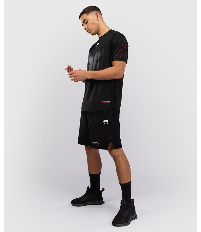 Venum Tactical XT Dry Tech Trainingsshirt Schwarz Feuerrot