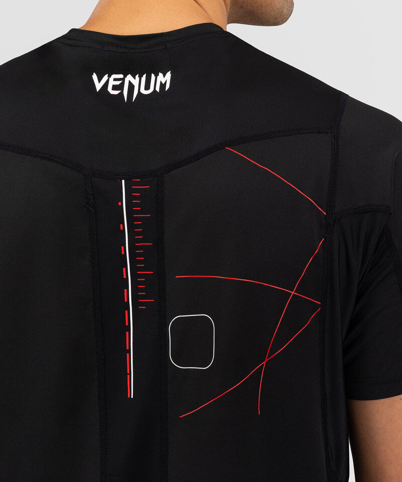 Venum Venum Tactical XT Dry Tech Trainingsshirt Schwarz Feuerrot